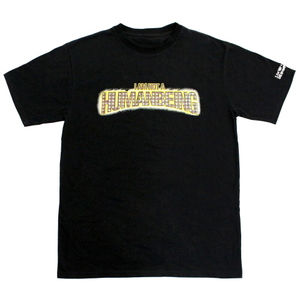 아임낫어휴먼비잉 Bling Logo T-Shirts - Black