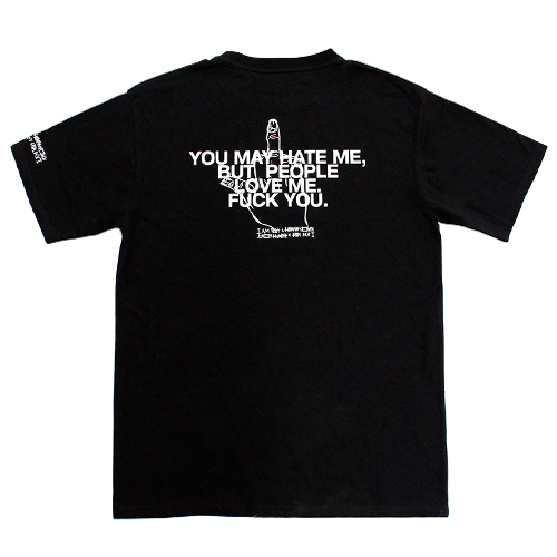 아임낫어휴먼비잉  IMXHB Logo T-Shirts - Black 