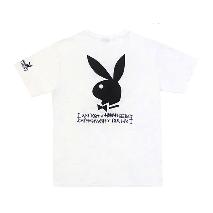 아임낫어휴먼비잉 콜라보 HBXPB_Mix Logo T-Shirts - White