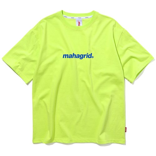 마하그리드 티셔츠  BASIC LOGO TEE [LIME]