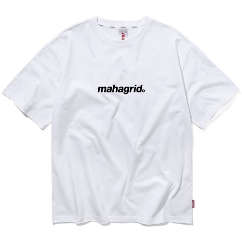 마하그리드 티셔츠 BASIC LOGO TEE [WHITE]