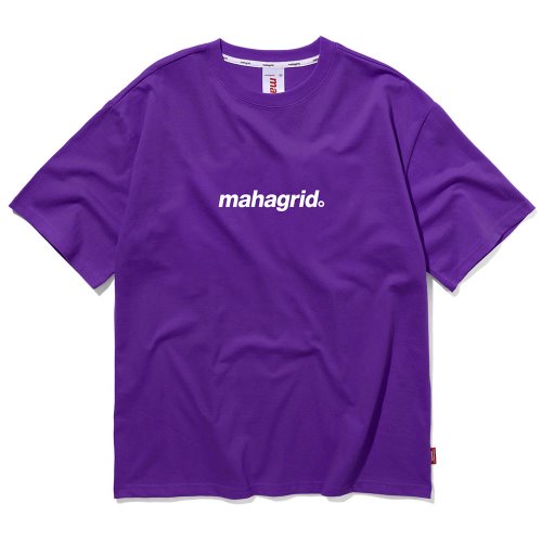 마하그리드 티셔츠 BASIC LOGO TEE [PURPLE]
