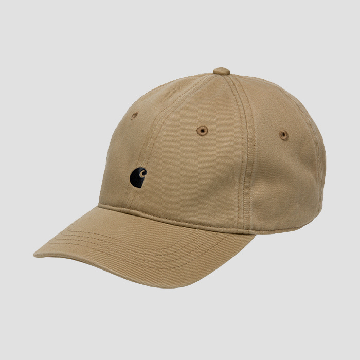 칼하트wip MADISON LOGO CAP / Leather