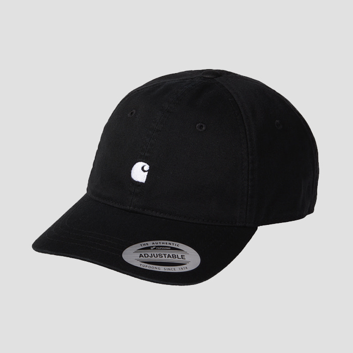 칼하트wip MADISON LOGO CAP / Black