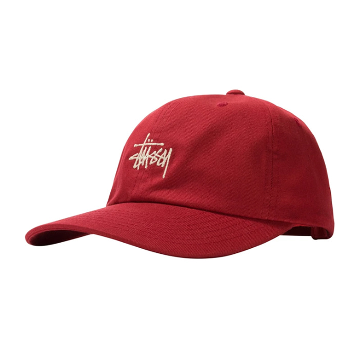 스투시 모자 STOCK LOW PRO CAP / RED (재입고)