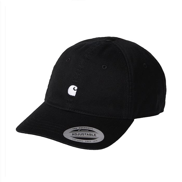 칼하트wip Madison Logo Cap / BLACK