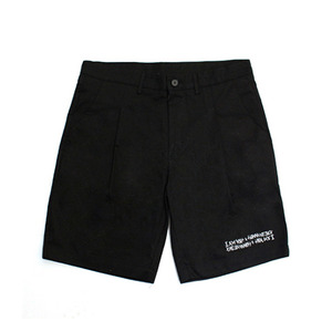 아임낫어휴먼비잉 Basic Logo Shorts - Black